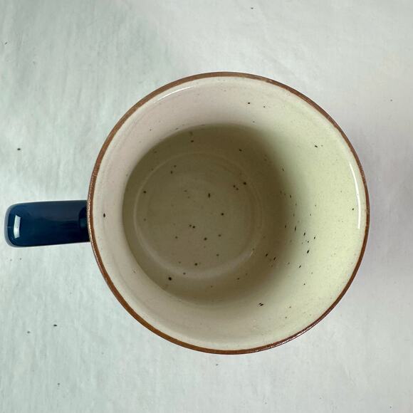 VTG 1982 Alaska ACE Dark Blue Ceramic Etched Moose Eagle Small Coffee Mug Cup - Picture 5 of 7